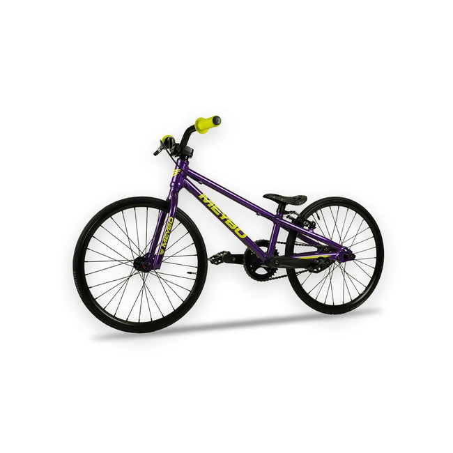 Meybo Rascal Micro (15.9"TT) BMX Race Bike 18"-Purple/Neon Yellow - 2