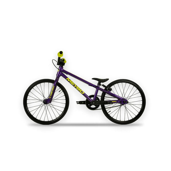 Meybo Rascal Micro (15.9"TT) BMX Race Bike 18"-Purple/Neon Yellow - 3