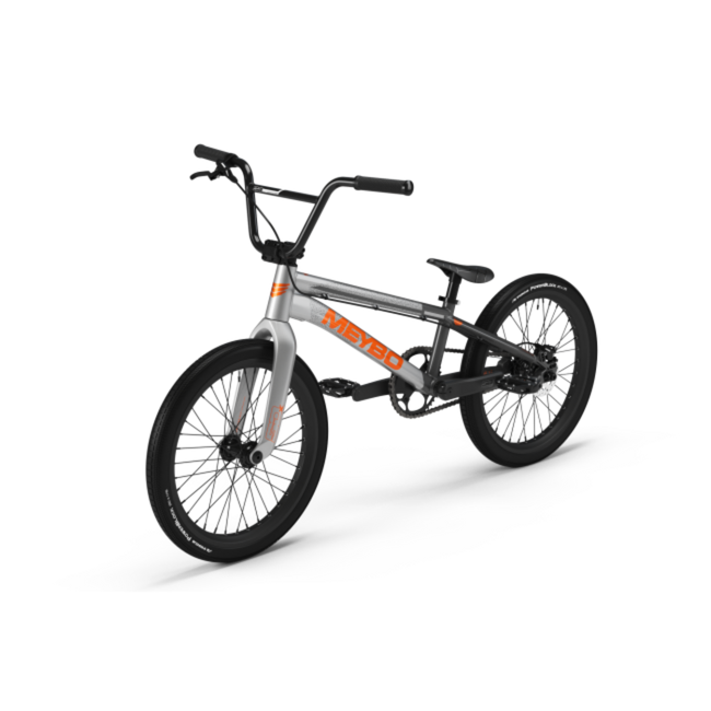 Meybo Superclass Cruiser Pro 22 BMX Race Bike-Grey/Orange - 2