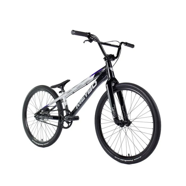 Meybo Superclass Cruiser Pro XXL (22"TT) BMX Race Bike-Black/Grey/Purple - 2