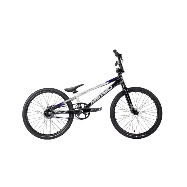 Meybo Superclass Expert XL (20.6"TT) BMX Race Bike-Black/Grey/Purple - 1