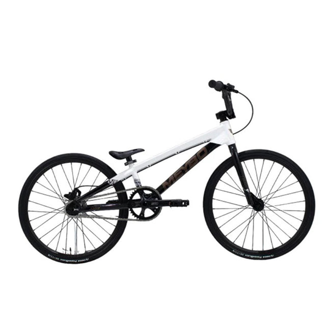 Meybo Superclass Junior BMX Race Bike-Black/White/Gold Meybo Superclass Junior BMX Race Bike-Black/White/Gold