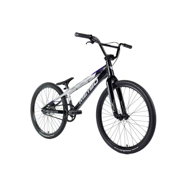 Meybo Superclass Pro (21"TT) BMX Race Bike-Black/Grey/Purple - 2