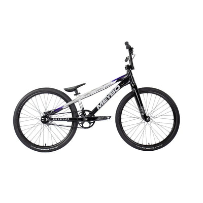 Meybo Superclass Pro XXL (22"TT) BMX Race Bike-Black/Grey/Purple
