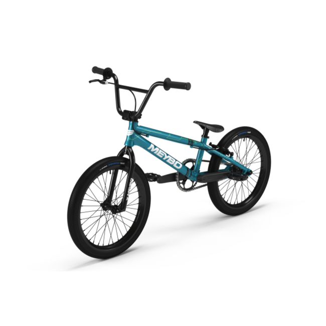 Meybo TLNT Junior BMX Race Bike-Blue/Yellow/White - 3