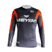 Meybo V6 Slim Fit BMX Race Jersey-Black/Orange - 1