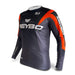 Meybo V6 Slim Fit BMX Race Jersey-Black/Orange - 2