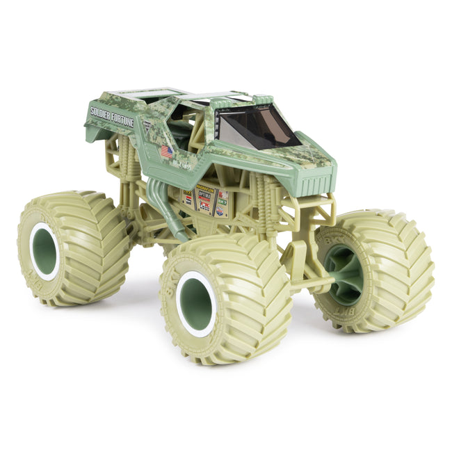 Monster Jam 1:24 Scale Die-Cast Official Monster Truck-Soldier Fortune - 2