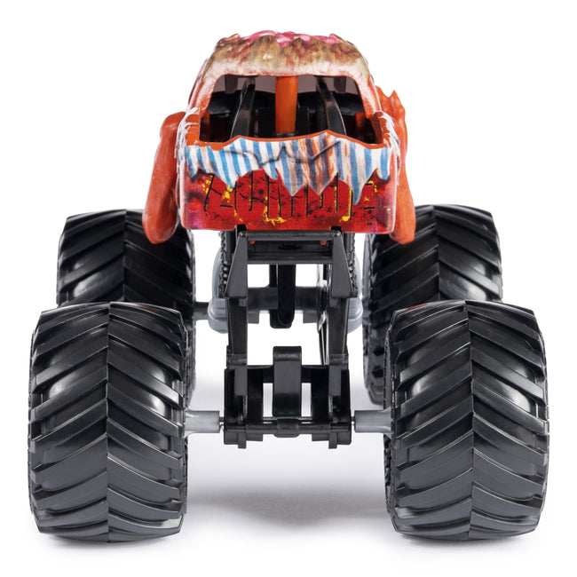 Monster Jam 1:24 Scale Die-Cast Official Monster Truck-Zombie Red - 4