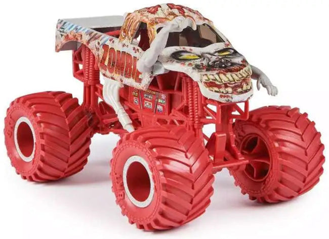 Monster Jam Series 20 1:24 Scale Die-Cast Official Monster Truck-Zombie Grey - 2