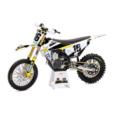 New Ray 1:12 Rockstar Husqvarna FC450 Die-Cast Motorcycle-Zach Osborne #16