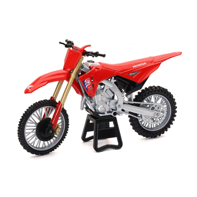New Ray 1:12 Honda CRF 450R Die-Cast Motorcycle-Red - 1