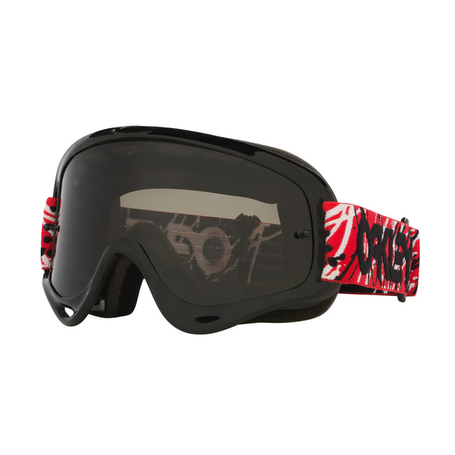 Oakley O-Frame MX Goggles-Red Eddie w/ Dark Grey Lens - 1
