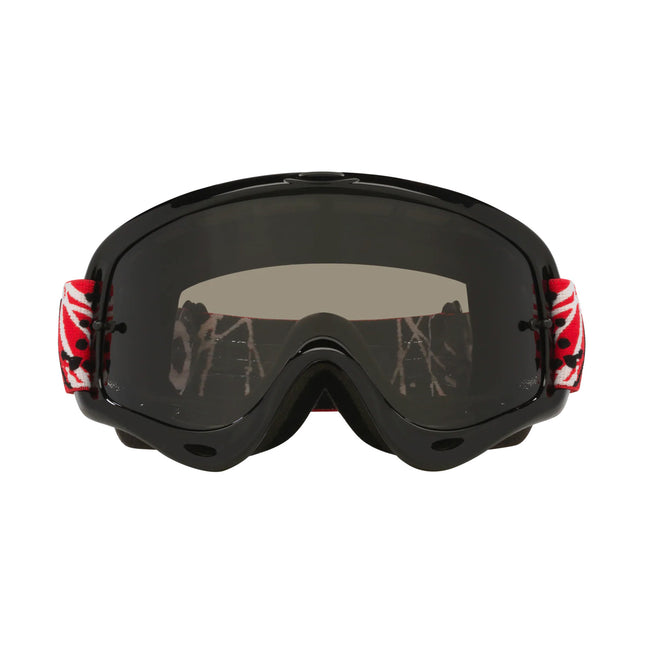 Oakley O-Frame MX Goggles-Red Eddie w/ Dark Grey Lens - 2