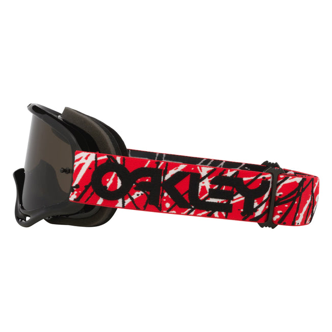 Oakley O-Frame MX Goggles-Red Eddie w/ Dark Grey Lens - 3