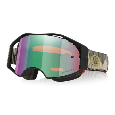 Oakley Airbrake MTB Goggles-Black Mist With Prizm Jade Iridium Lens