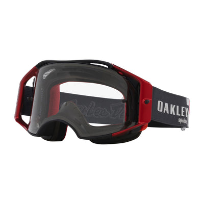 Oakley Airbrake MTB Goggles-TLD Red/White/Blue Stars With Clear Lens