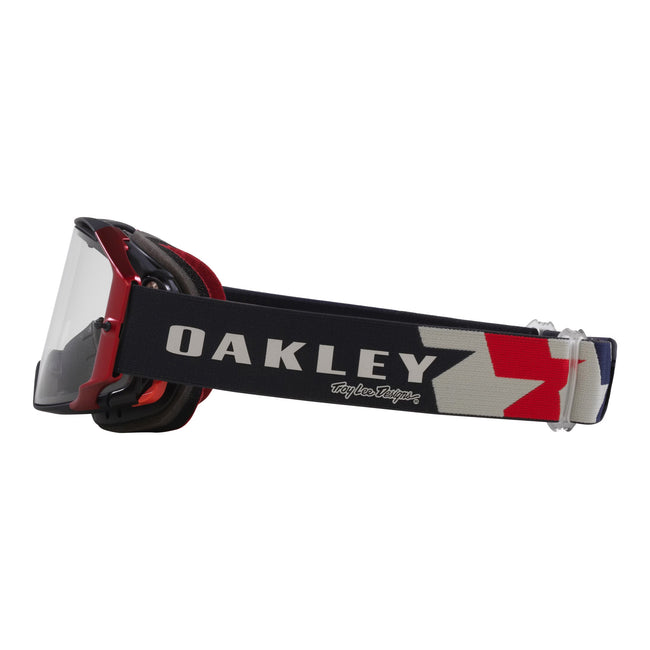 Oakley Airbrake MTB Goggles-TLD Red/White/Blue Stars With Clear Lens - 4