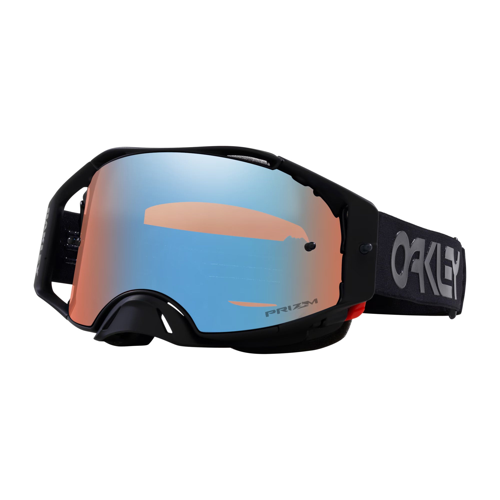 Oakley Airbrake MX Goggles-B1B Blackout With Prizm Sapphire