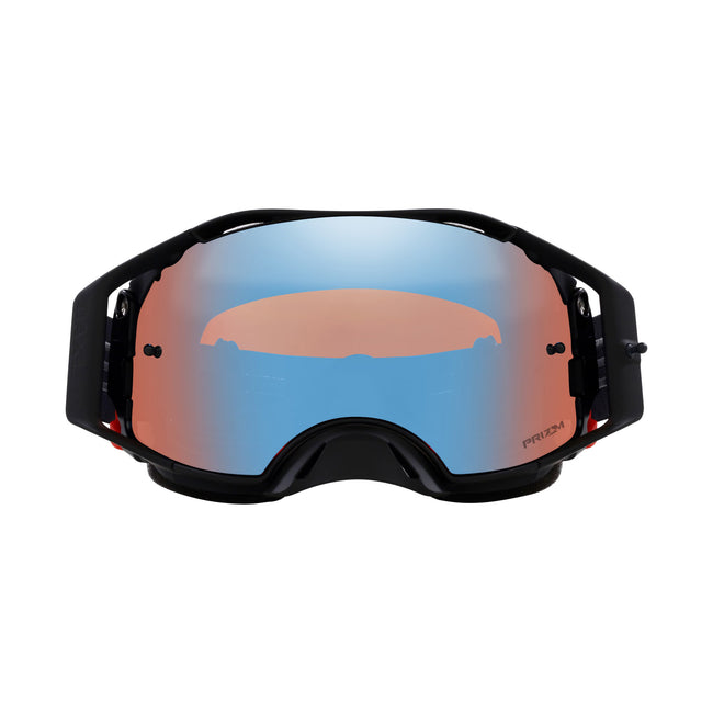 Oakley Airbrake MX Goggles-B1B Blackout With Prizm Sapphire Iridium Lens - 2