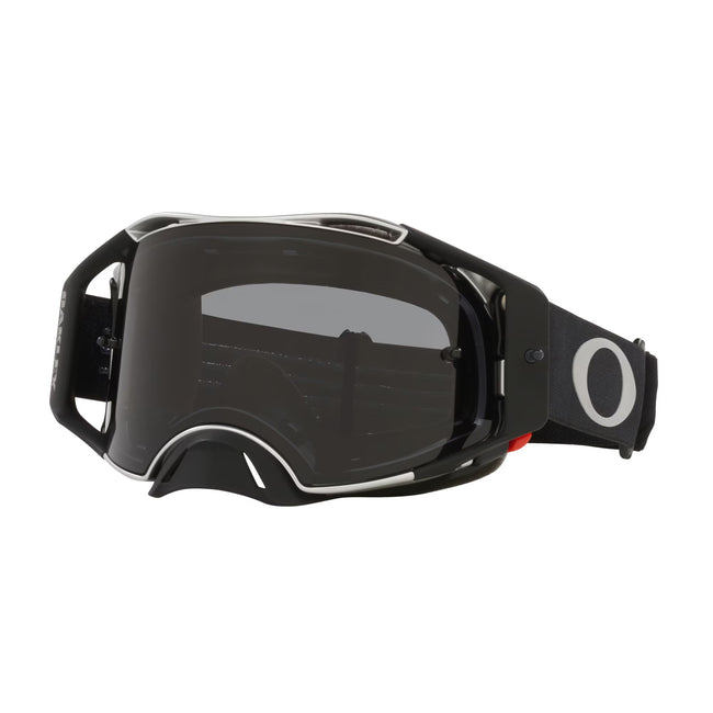 Oakley Airbrake MX Goggles-Black Gunmetal With Dark Grey Lens - 2