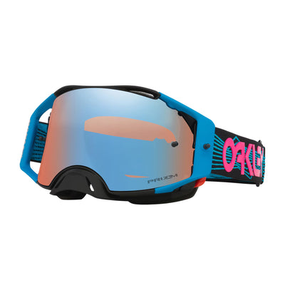 Oakley Airbrake MX Goggles-Blue Wired With Prizm Sapphire Iridium Lens