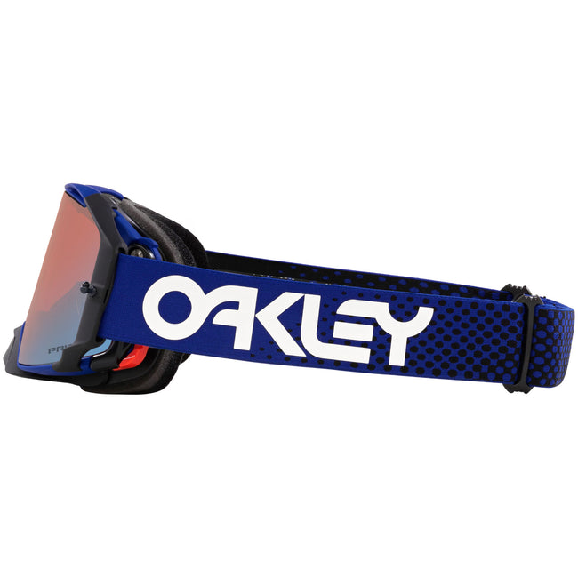 Oakley Airbrake MX Goggles-Moto Blue With Prizm Sapphire Iridium Lens - 4