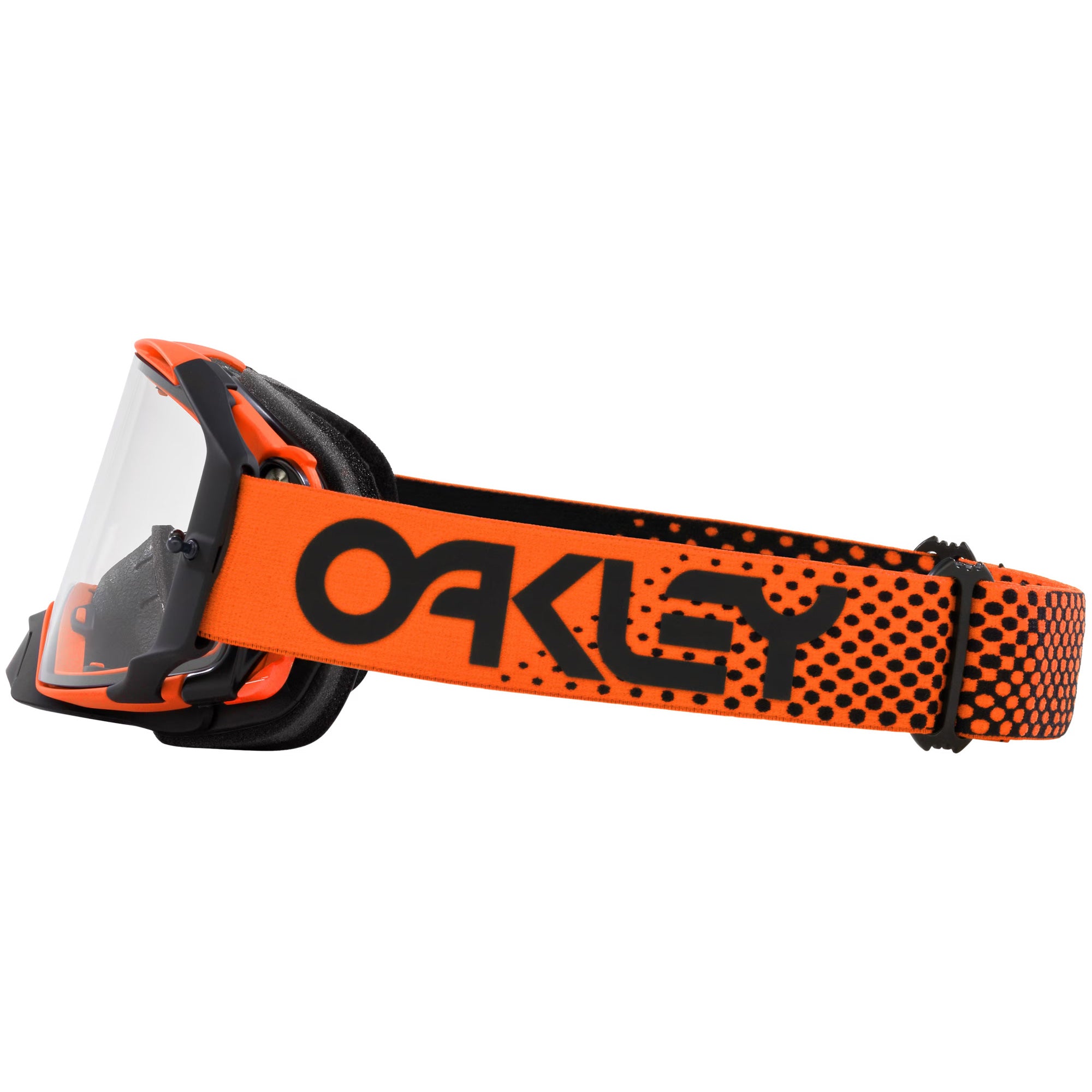 Oakley Airbrake MX Goggles-Moto Orange With Clear Lens – J&R