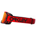 Oakley Airbrake MX Goggles-Moto Red With Prizm Torch Iridium Lens - 4