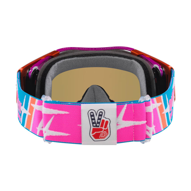 Oakley Airbrake MX Goggles-TLD Speed Stars With Black Ice Iridium Lens - 3