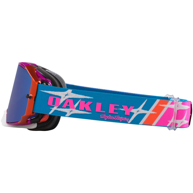Oakley Airbrake MX Goggles-TLD Speed Stars With Black Ice Iridium Lens - 4