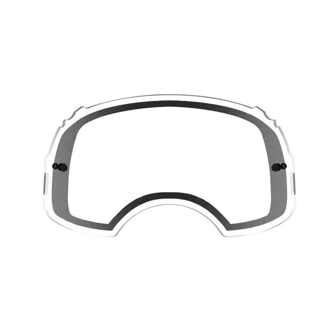 Oakley Airbrake MX Replacement Lens-Dual-Clear Lens - 1