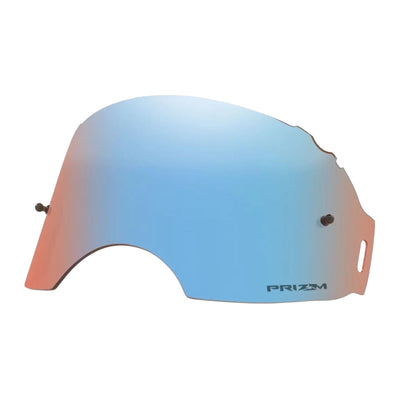 Oakley Airbrake MX Replacement Lens-Single-Prizm Sapphire Iridium Lens