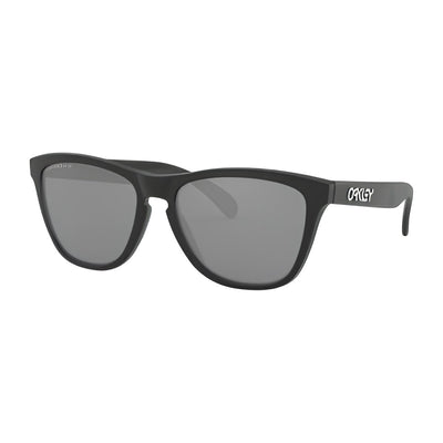 Oakley Frogskins Sunglasses-Matte Black With Grey Lens