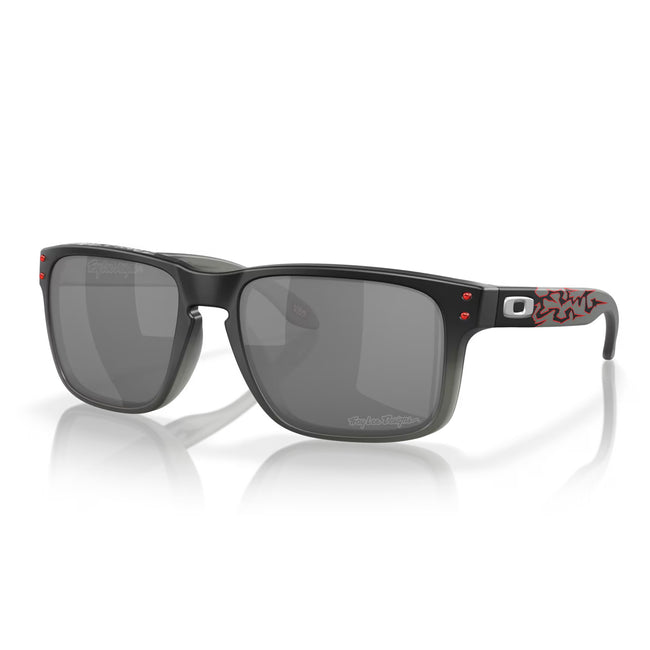 Oakley Holbrook Signature Sunglasses-Troy Lee Black Fade With Prizm Black Lens - 1