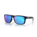 Oakley Holbrook Sunglasses-Matte Black With Prizm Sapphire Polarized Lens - 1