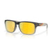 Oakley Holbrook Sunglasses-Troy Lee Black Fade With Prizm 24K Polarized Lenses - 1