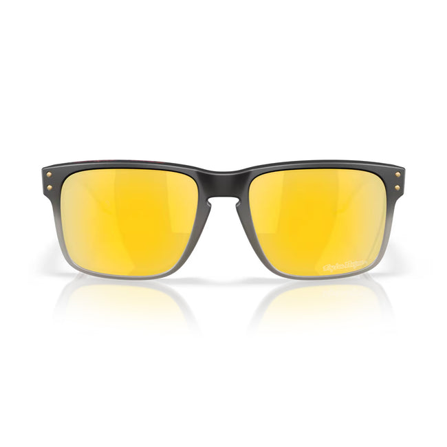 Oakley Holbrook Sunglasses-Troy Lee Black Fade With Prizm 24K Polarized Lenses - 2