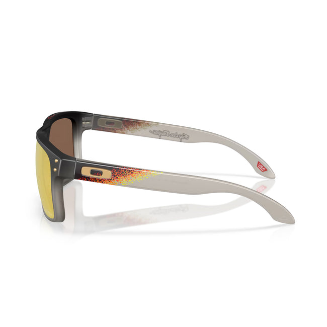 Oakley Holbrook Sunglasses-Troy Lee Black Fade With Prizm 24K Polarized Lenses - 4