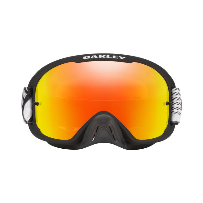 Oakley O-Frame 2.0 Pro MX Goggles-Black Forge w/ Fire Iridium Lens - 2