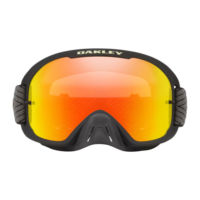 Oakley O-Frame 2.0 Pro MX Goggles-Team Black w/Fire Iridium Lens - 2