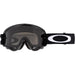 Oakley O-Frame MX Goggles-Jet Black With Dark Grey And Clear Sand Lens - 1
