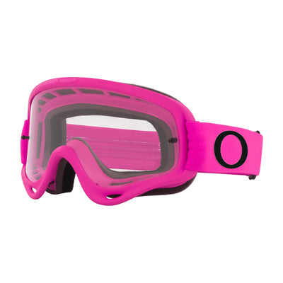 Oakley O-Frame Pro MX Goggles-Moto Pink With Clear Lens