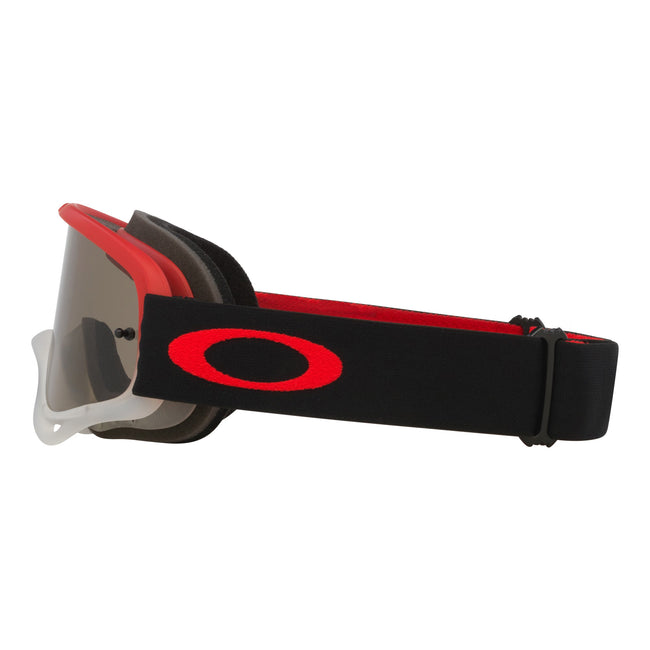 Oakley O-Frame Pro MX Goggles-Team Red With Light Grey Lens - 2