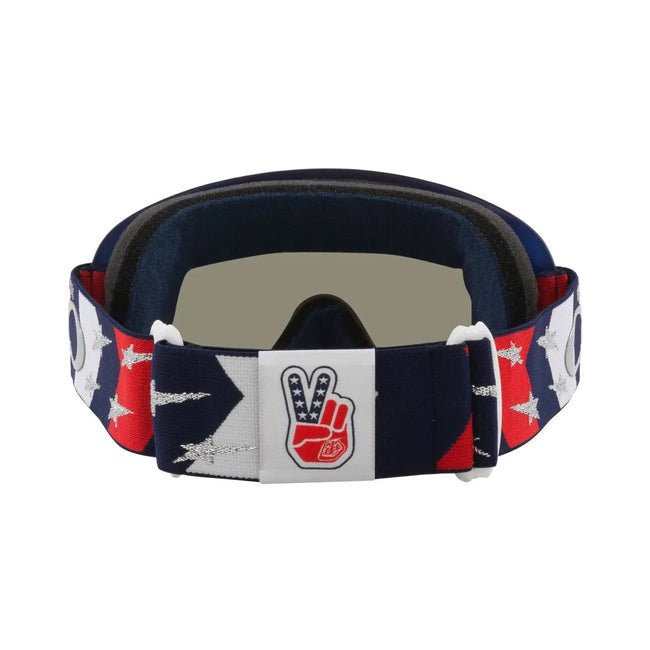 Oakley O-Frame Pro MX Goggles-TLD Red/White/Blue Stars With Dark Grey Lens - 3