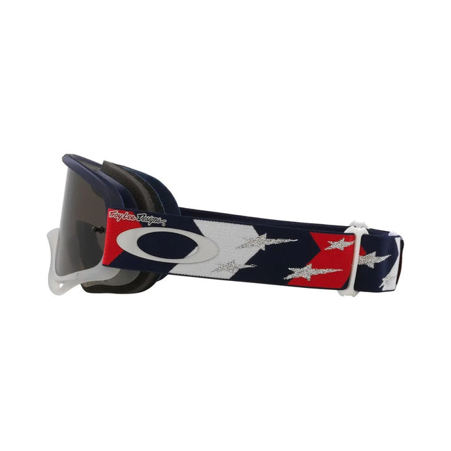 Oakley O-Frame Pro MX Goggles-TLD Red/White/Blue Stars With Dark Grey Lens - 4