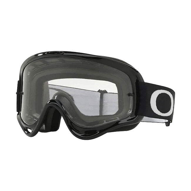 Oakley O-Frame Youth MX Goggles-Jet Black With Clear Lens - 1