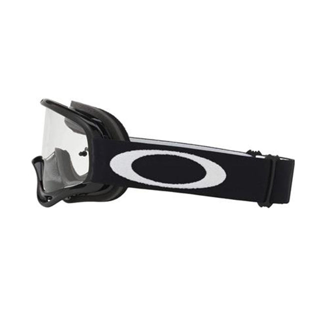 Oakley O-Frame Youth MX Goggles-Jet Black With Clear Lens - 4