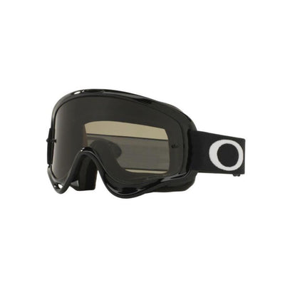 Oakley O-Frame Youth MX Goggles-Jet Black With Dark Grey And Clear Lens