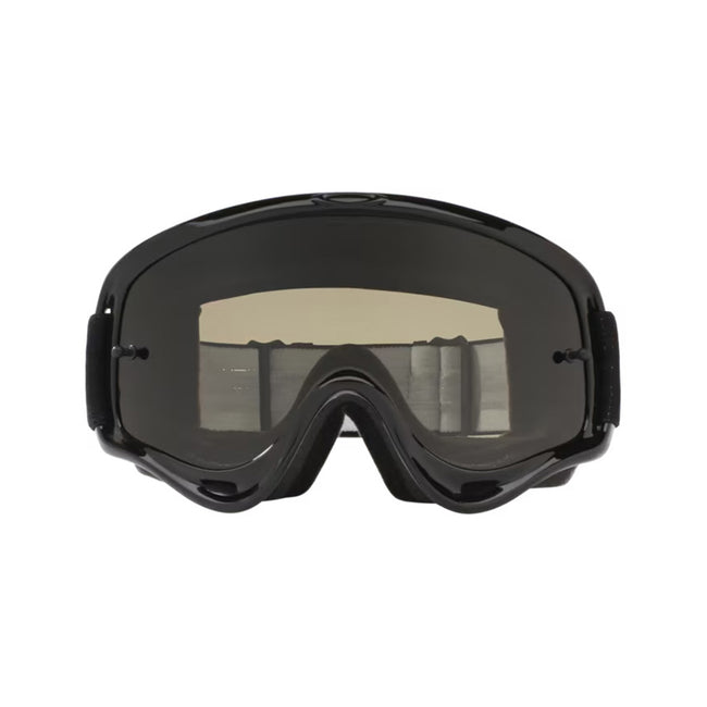 Oakley O-Frame Youth MX Goggles-Jet Black With Dark Grey And Clear Lens - 2